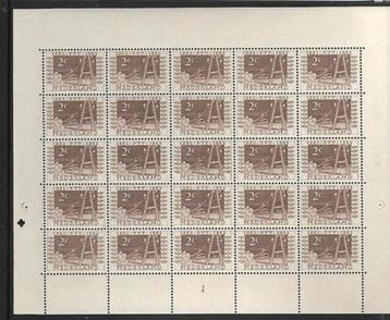NVPH 592/595 592-595 Complete vellen van 25! ZELDZAAM! beschikbaar voor biedingen
