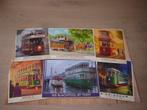 Puzzel Falcon VINTAGE TRAMS 1000 st., Ophalen of Verzenden, 500 t/m 1500 stukjes, Zo goed als nieuw, Legpuzzel