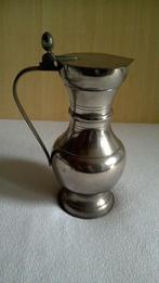 Tinnen eikeltjeskan , hoogte 26 cm, Antiek en Kunst, Antiek | Tin, Ophalen