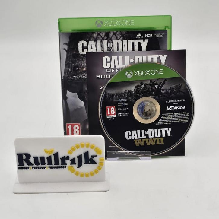 Call of Duty WW2 (WWII) - Xbox One Game, Spelcomputers en Games, Games | Xbox One, Zo goed als nieuw