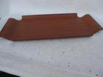 Vintage dienblad plywood teak Impala, Huis en Inrichting, Ophalen of Verzenden, Gebruikt, Rechthoekig, Hout