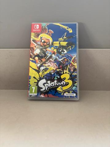 Splatoon 3 voor de Nintendo switch beschikbaar voor biedingen
