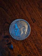 Zilveren penning Kennedy & Adenauer - 50 gram, Ophalen of Verzenden, Zilver, Losse munt, Zilver