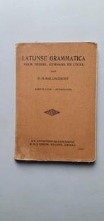 Boek Latijnse grammatica 1938 H.H. Mallinckrodt, Ophalen of Verzenden, Zo goed als nieuw