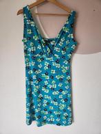King Louie jurk ginger met bloemen - L, Kleding | Dames, Maat 42/44 (L), Ophalen of Verzenden, Knielengte, King Louie