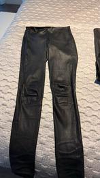 Leren broek met stretch - Prachtig!, Kleding | Dames, Broeken en Pantalons, Zwart, Ophalen of Verzenden, Zo goed als nieuw, Samsoe Samsoe