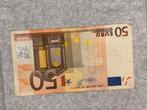 50 eurobiljet, Ophalen of Verzenden, Luxemburg, 50 euro