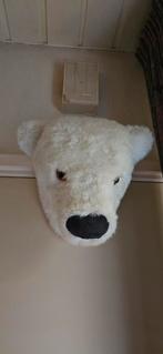 IJsberen Kop Wanddecoratie, Ophalen of Verzenden, Zo goed als nieuw