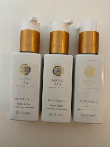 Nieuw Rituals Royal tea handbalm balm creme handcreme beschikbaar voor biedingen
