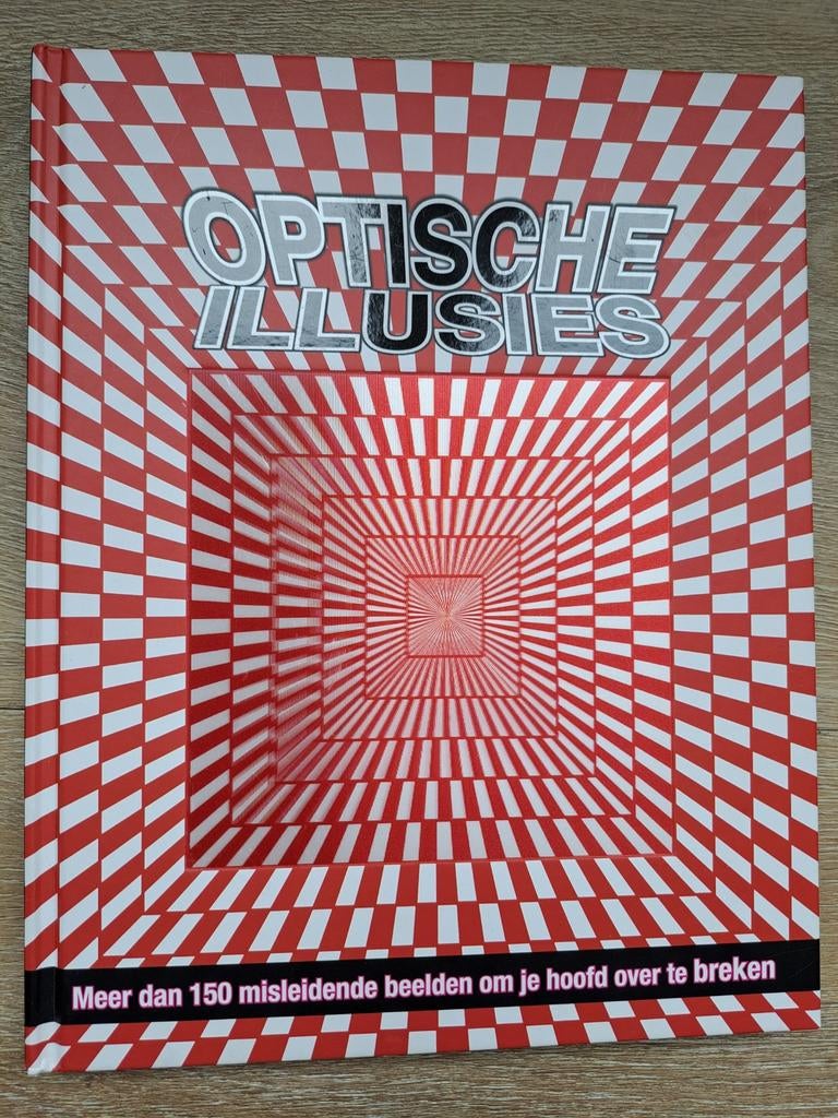 Optische Illusies Boek - Nieuwstaat!, Boeken, Ophalen of Verzenden, Zo goed als nieuw, Onbekend