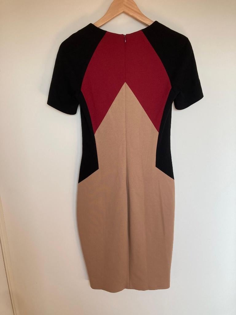 Jason Wu kantoorjurk beige colourblock maat 6/S, Kleding | Dames, Customercare@jasonwustudio.com, Beige, Ophalen of Verzenden