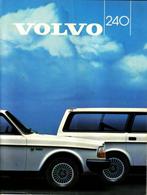 Brochure Volvo 240 serie 1984, Ophalen of Verzenden, Gelezen, Volvo