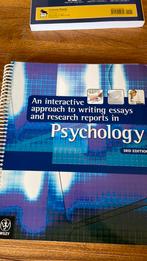 An interactive approach to writing essays and…, Ophalen of Verzenden, Alpha, Gelezen, WO