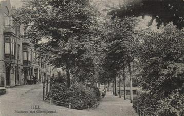 Tiel. Plantsoen met Oliemolenwal - 1923 gelopen beschikbaar voor biedingen