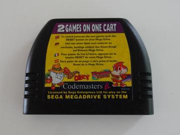 2 Games On One Cart voor Sega Mega Drive beschikbaar voor biedingen