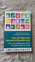Anneloes Overvelde - Aan de slag met handschriftonderwijs, Ophalen of Verzenden, Nieuw, Anneloes Overvelde; Ria Nijhuis-Van der Sanden