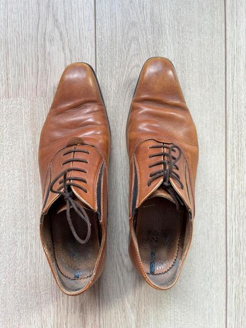Leren schoenen man, Kleding | Heren, Schoenen, Gedragen, Bruin, Ophalen of Verzenden