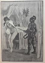 Felicien Rops. Heliogravure. Naakt. Waar is het vuur? 1905., Ophalen of Verzenden