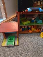 Vintage Fisher Price speelhuisje, Kinderen en Baby's, Speelgoed | Fisher-Price, Ophalen of Verzenden, Gebruikt, Speelset