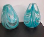 Te Koop 2 mooie handgeblazen vazen, Ophalen of Verzenden