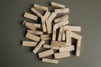jengablokken jenga losse blokken blokjes hout 25 x origineel, Hobby en Vrije tijd, Gebruikt, Ophalen of Verzenden, Een of twee spelers