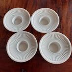 Wedgwood EDME Waxinelicht houders 4 x, Overige materialen, Ophalen of Verzenden, Zo goed als nieuw, Crème