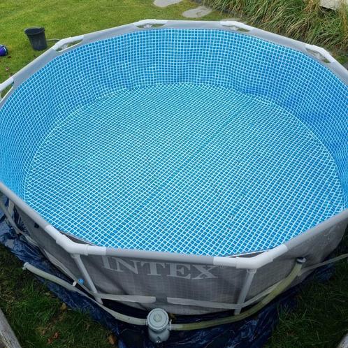 zwembad Intex, Tuin en Terras, Zwembaden, Zo goed als nieuw, Opzetzwembad, Minder dan 80 cm, 200 tot 400 cm, 200 tot 300 cm, Rond