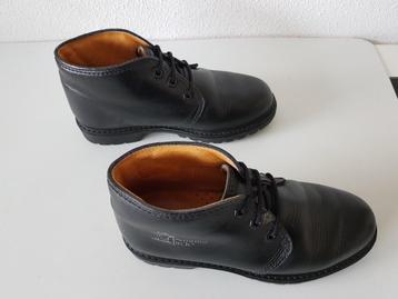 <>  Panama Jack maat 37 Type: 0301 Bota / zwarte leren boots beschikbaar voor biedingen
