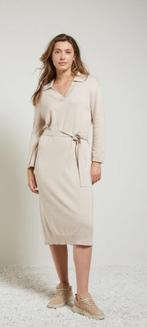 Yaya mooie beige midi jurk maat XS, Yaya, Beige, Maat 34 (XS) of kleiner, Ophalen of Verzenden