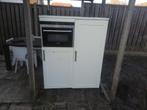 Keukenkast met Siemens inbouw oven en inbouwkoelkast, Ophalen of Verzenden, Gebruikt