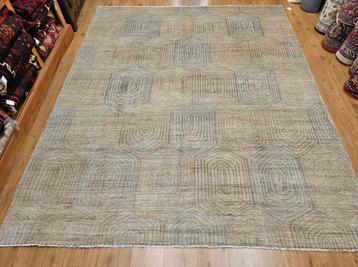 Handgeknoopt oosters tapijt modern design 294x237 beschikbaar voor biedingen