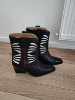 Leren sacha boots, Zwart, Lage of Enkellaarzen, Nieuw, Ophalen of Verzenden
