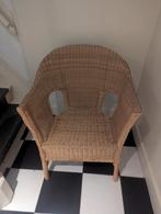 Rieten stoel, Huis en Inrichting, Stoelen, Ophalen, Zo goed als nieuw, Bruin, Eén