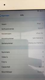 Ipad air 2014, Computers en Software, Apple iPads, Gebruikt, Wit, Apple iPad Air, Ophalen of Verzenden