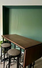 Barkrukken, Huis en Inrichting, Barkrukken, Ophalen, Gebruikt, Met voetsteun, 60 tot 90 cm