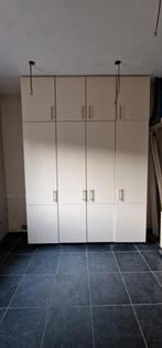 Kast kastenwand keuken bijkeuken woonkamer kantoor wit/beige, Ophalen, Overige materialen, 200 cm of meer, 150 tot 200 cm