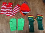 Carnavals accessoires - handschoenen, muts, beenwarmers, Carnaval, Ophalen of Verzenden, Accessoires, Maat 36 (S)