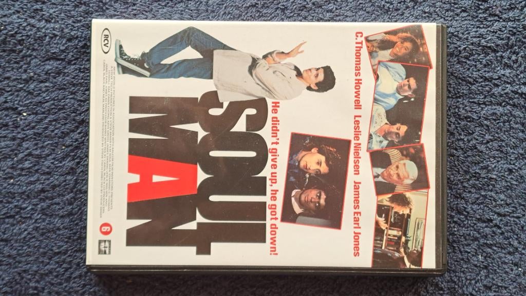 Soul Man "C. Thomas Howell, Leslie Nielsen", Vanaf 12 jaar, Ophalen of Verzenden, Zo goed als nieuw, Actiekomedie