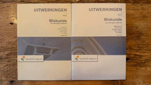 Uitwerkingen wiskunde HBO A+B Noordhoff 8ste editie, Boeken, Schoolboeken, Zo goed als nieuw, Nederlands, Overige niveaus, Verzenden