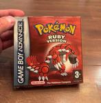 Pokémon Ruby Version - Game Boy Advance (Compleet!), 1 speler, Ophalen of Verzenden, Zo goed als nieuw, Role Playing Game (Rpg)