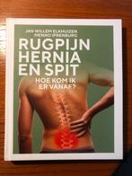 Rugpijn, hernia en spit boek in nieuwstaat., Boeken, Ophalen of Verzenden, Zo goed als nieuw, Ziekte en Allergie
