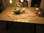 Mooie grote eettafel., Ophalen, 100 tot 150 cm, 200 cm of meer, Zo goed als nieuw