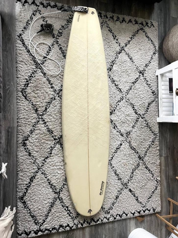 De Koning surfboard 6'10 x 20,5 x 2 x 3, Watersport en Boten, Golfsurfen, Gebruikt, Funboard, Met vinnen, Ophalen