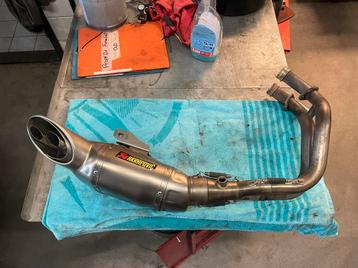 Yamaha MT 07 MT07 Akrapovic uitlaat beschikbaar voor biedingen