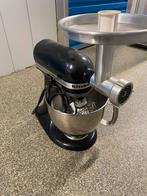 KitchenAid Artisan Mixer met Vleesmolen, 4 liter of meer, Gebruikt, 3 snelheden of meer, Ophalen of Verzenden
