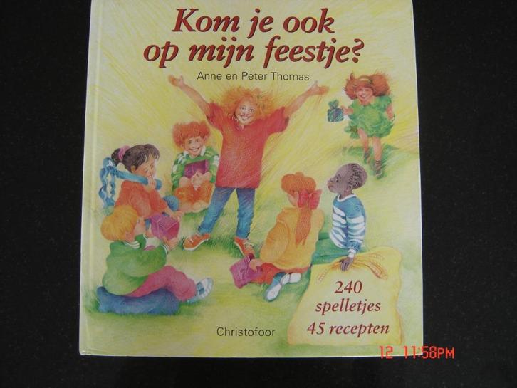 Kom je ook op mijn Feestje? kinderfeestje ideeën budgetproef, Boeken, Hobby en Vrije tijd, Zo goed als nieuw, Overige onderwerpen