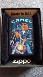 Zippo camel sigaretten motorbike, Verzamelen, Ophalen of Verzenden, Aansteker