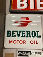 Beverol Emaillebord in mintstaat., Ophalen of Verzenden, Zo goed als nieuw