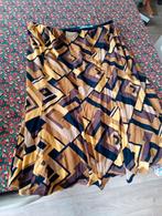 Retro Bel & Bo rok - Maat 44, Kleding | Dames, Rokken, Bruin, Verzenden, Gedragen, Onder de knie