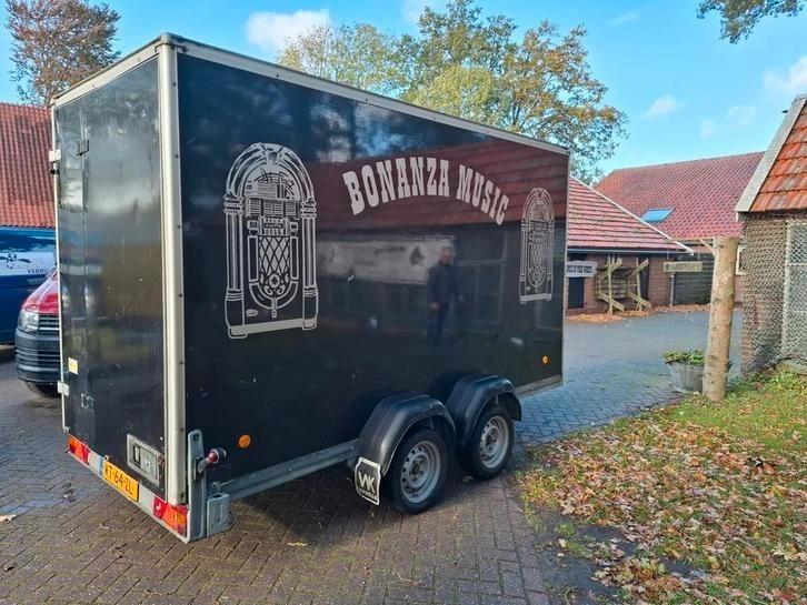 Westfalia gesloten aanhanger 2000kg, Auto diversen, Aanhangers en Bagagewagens, Gebruikt, Ophalen